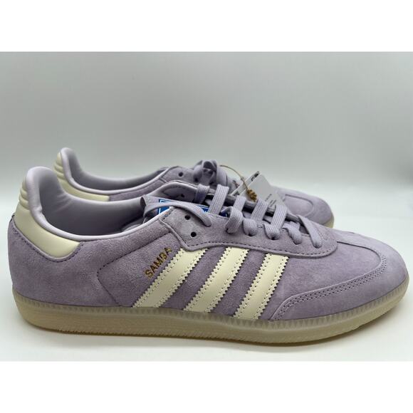 adidas Samba OG Silver Dawn Chalk IG6176 Men's Size 9.5 NEW - Picture 1 of 12